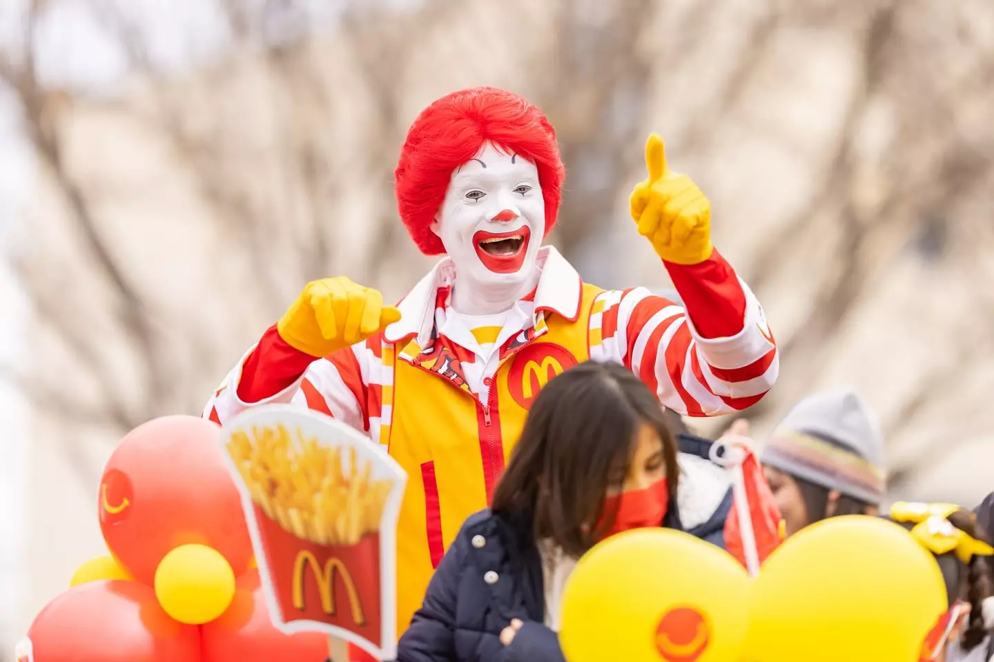 Ronald McDonald was a staple (Getty Stock Images)