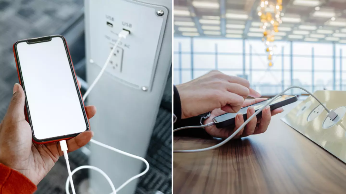 Urgent warning issued to anyone who charges their phone in an airport