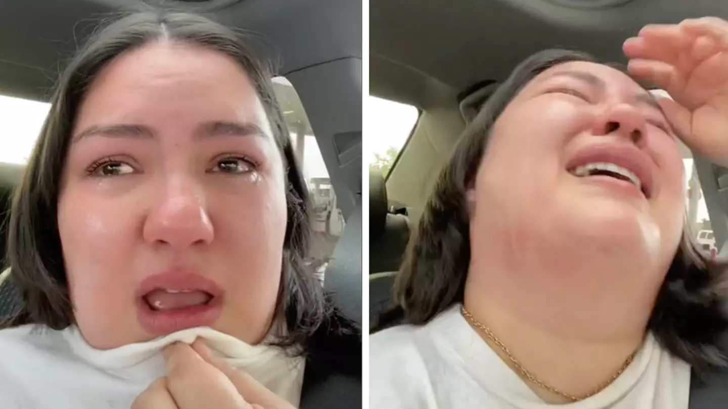 Woman left 'ugly crying' after haircut goes wrong