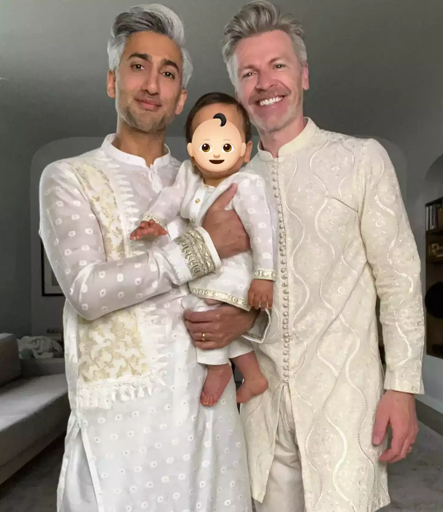 Tan and Rob France welcomed their son, Ismail, into the world in 2021.