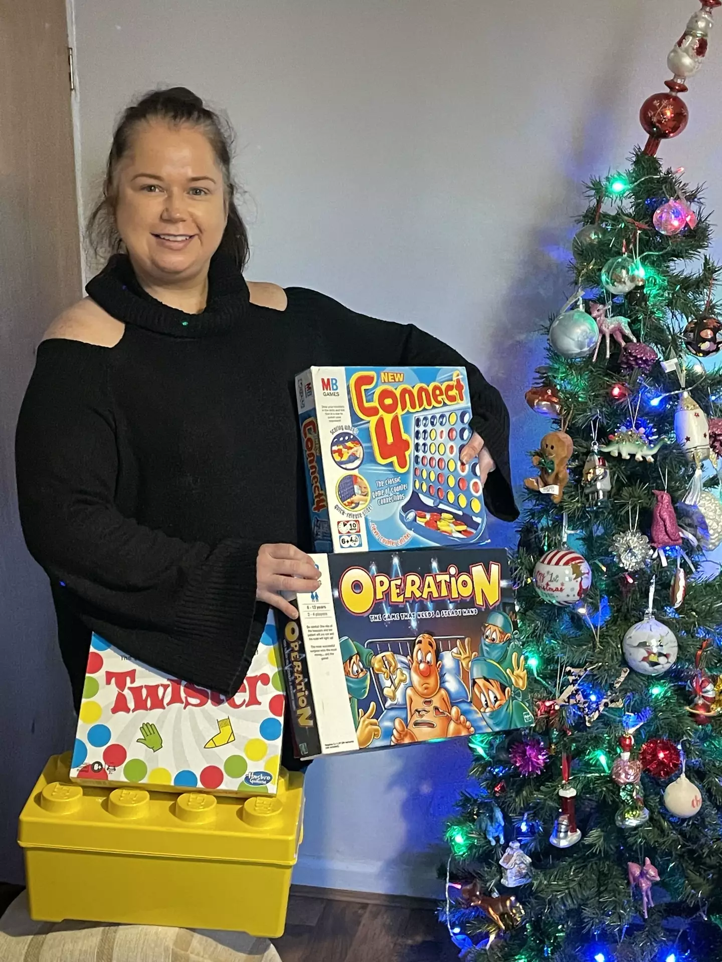 A mum has revealed how she managed to bag £200 of Christmas presents by going through bins outside shops.