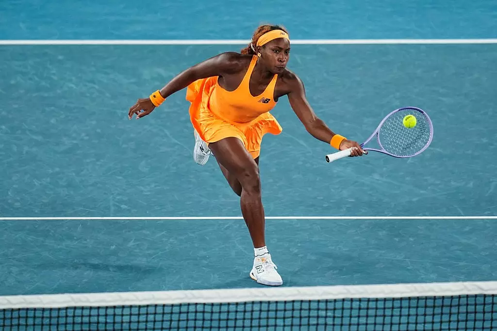 The 21-year-old's off-court reactions to the major loss were broadcast to TV and social media (Shi Tang / Contributor / Getty Images)