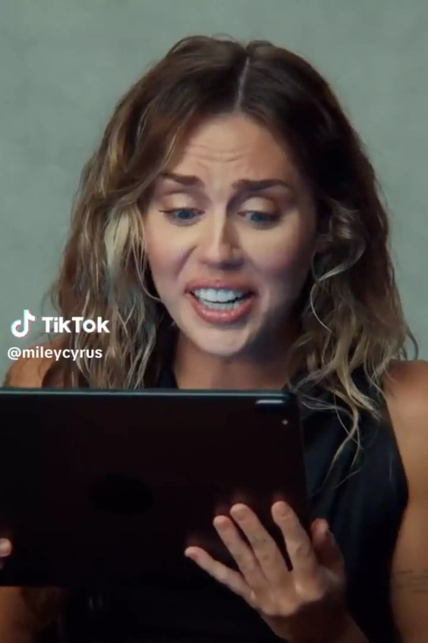 Cyrus shared her schedule in a TikTok video.