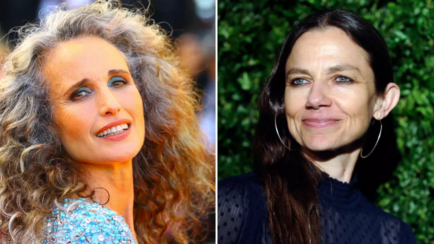 Andie MacDowell says she’s tired of ‘trying to be young’ following Justine Bateman ageing backlash