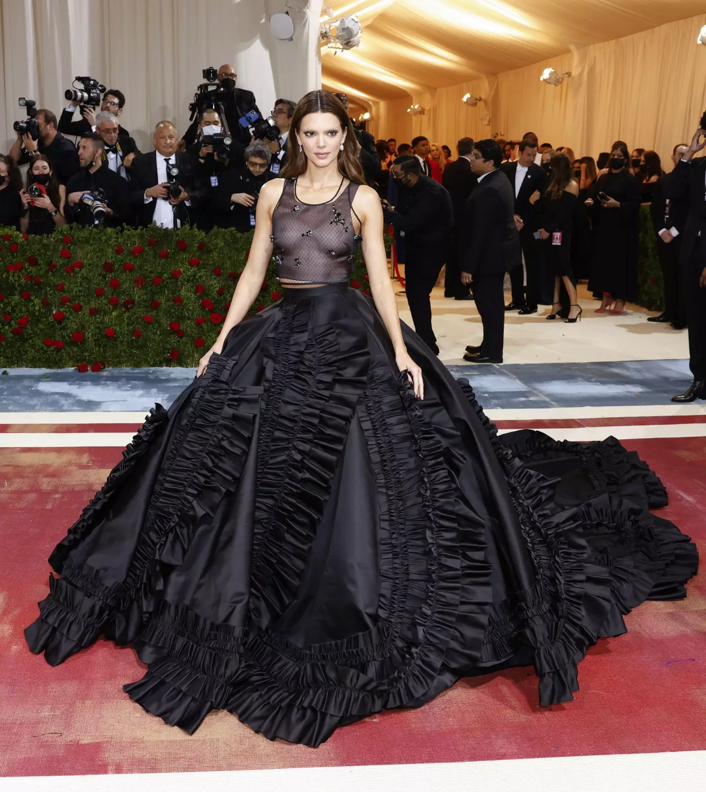 Kendall Jenner attended the Met Gala this year.