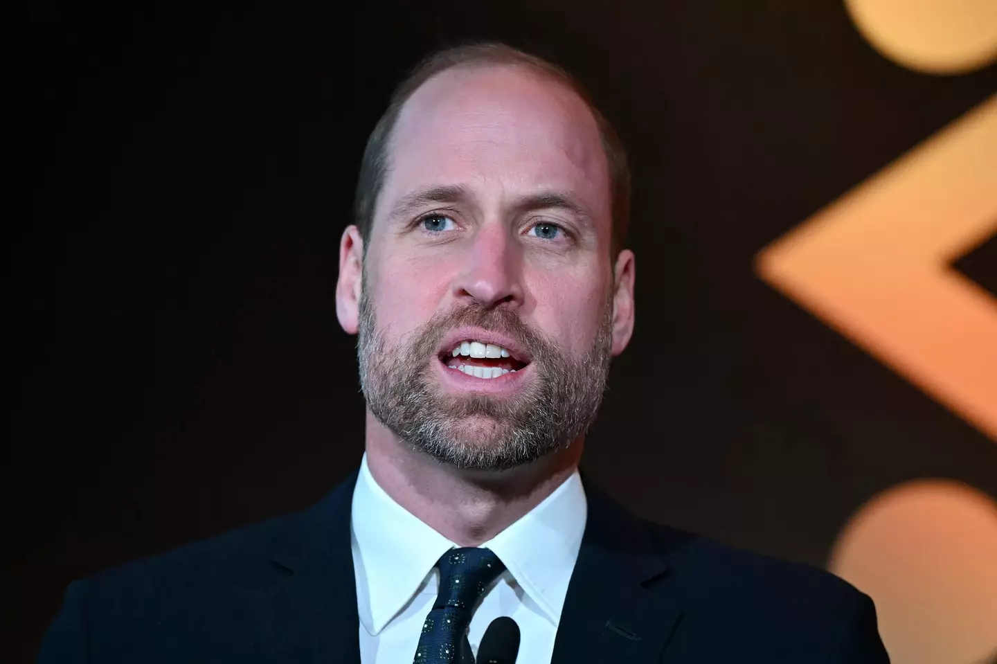William debuted his rugged new look earlier this summer (Justin Tallis - WPA Pool/Getty Images)
