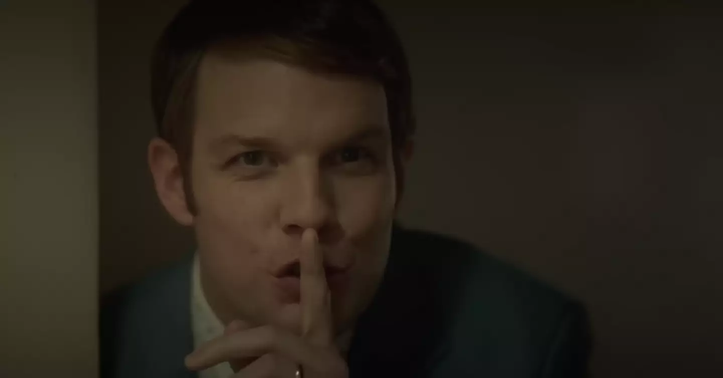 Jake Lacy plays 'B' in the new drama series.