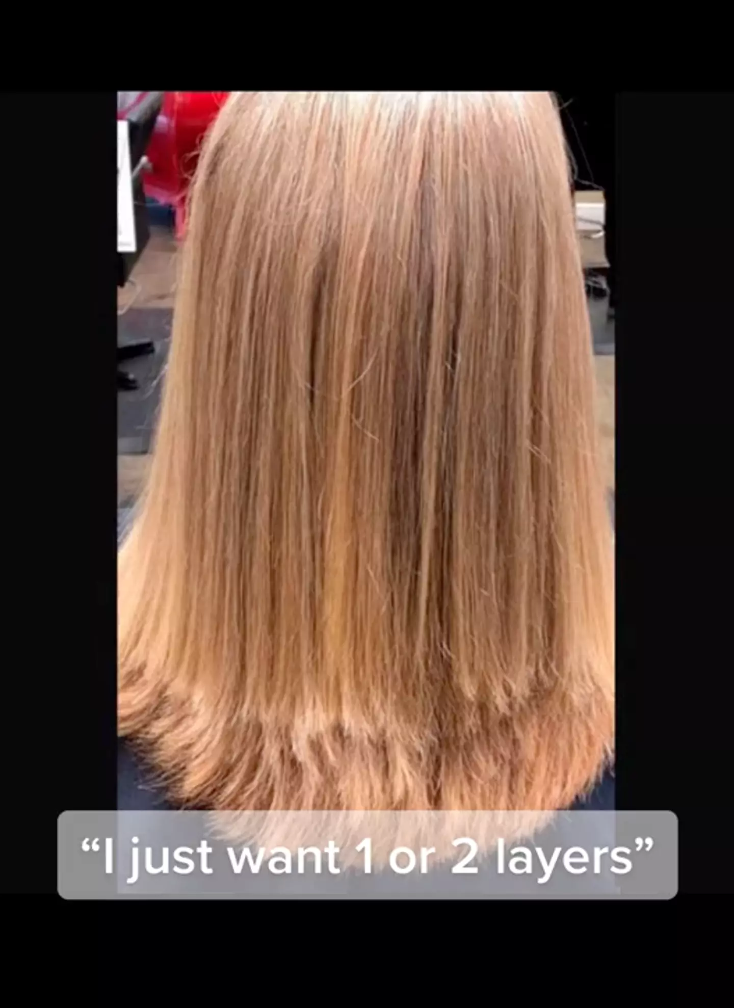 Don't ask your hairdresser for one or two layers, or else.