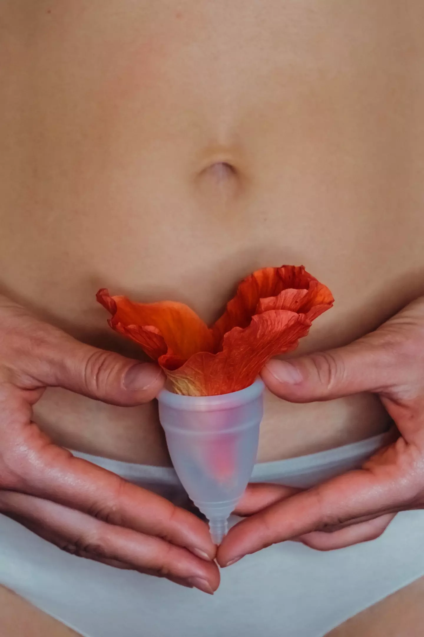 Orange period blood could indicate infection (Getty Stock Image)
