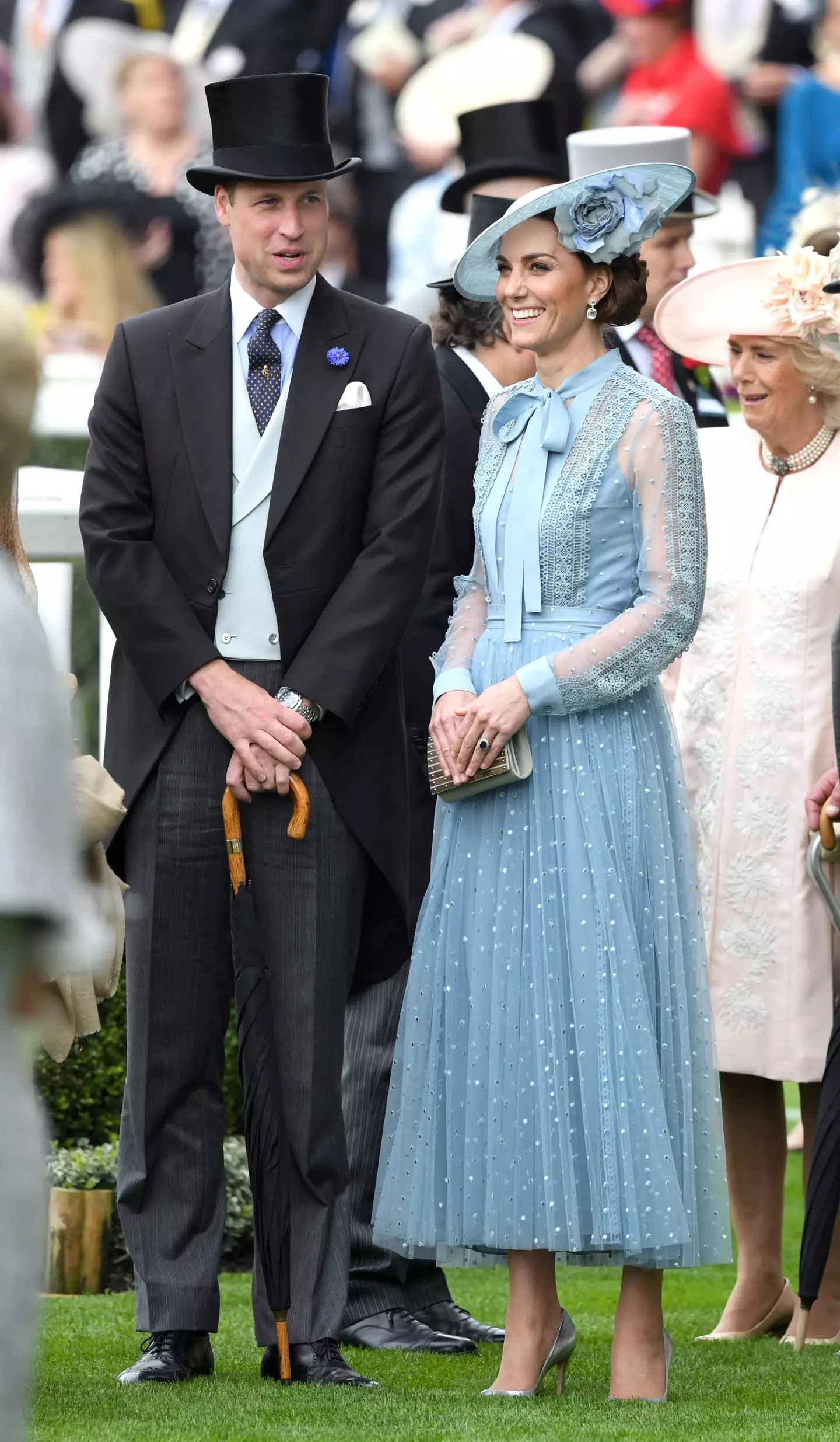 William now seems to be following in his wife's fashionable footsteps (Karwai Tang/WireImage)