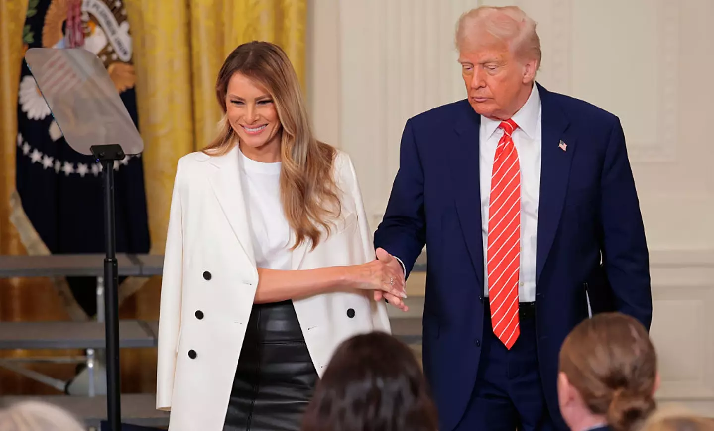 Many have noticed Melania Trump's absence from the White House since her husband began his second term in January (Anna Moneymaker/Getty Images)
