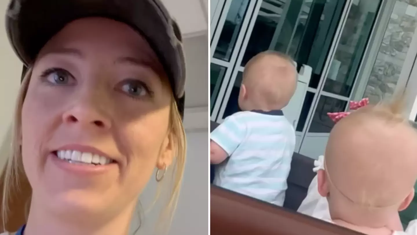 Mum takes toddler triplets and four-year-old to jury duty as she didn’t have child care