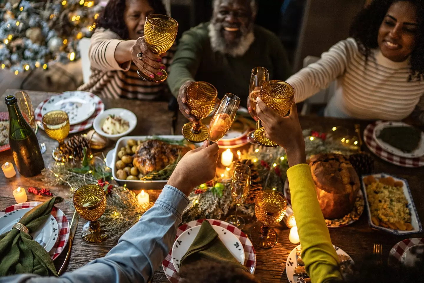 For people who are using weight loss medication, Christmas dinner might look a bit different this year (Getty Stock Image)