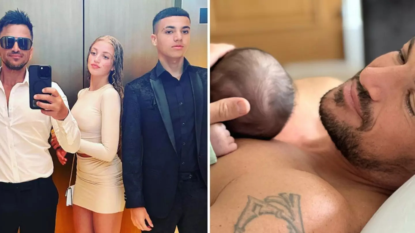 Peter Andre makes sad admission about how he treats his children