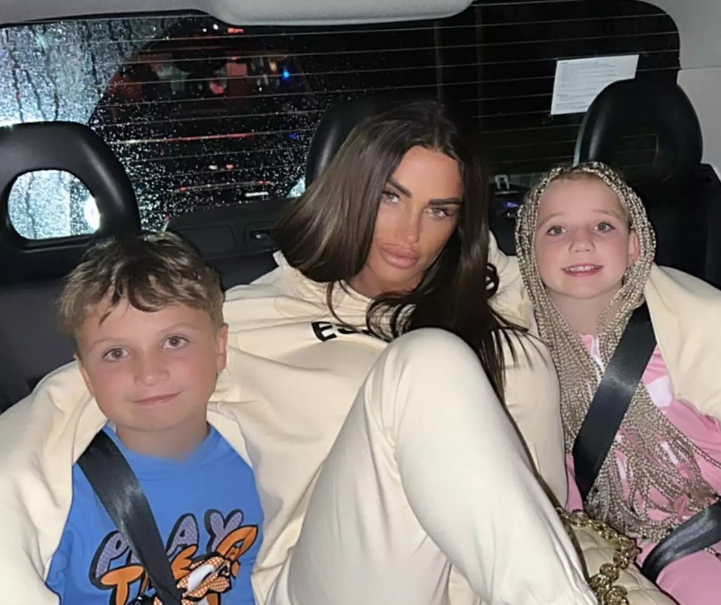Katie Price has taken to Instagram in an emotional post about her youngest children growing up.