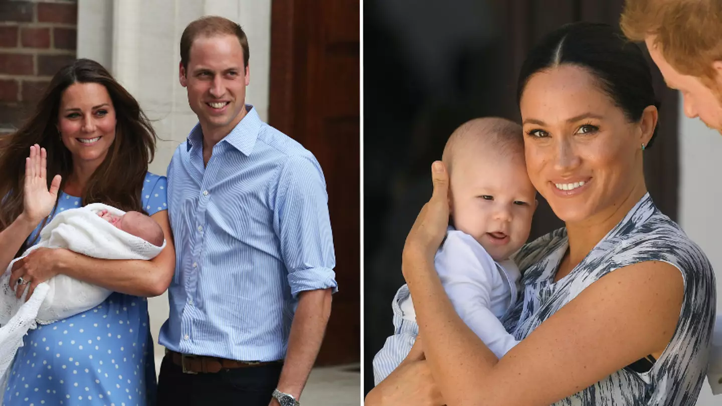 'Bitter lessons' during Prince George's birth influenced Harry and Meghan to break major royal tradition, insider says