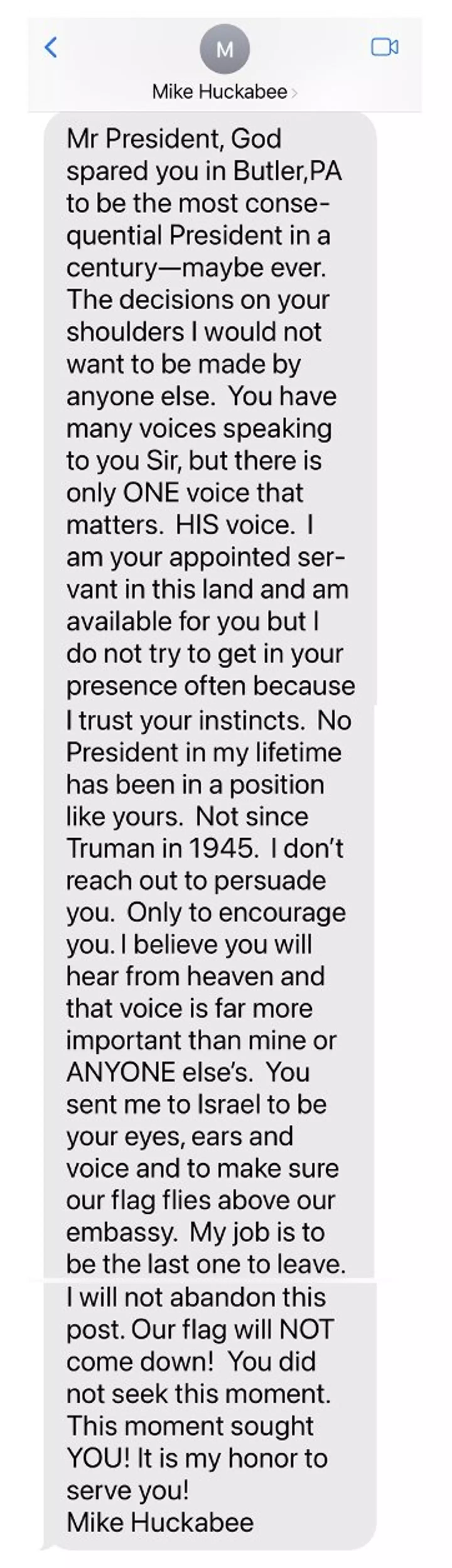 (Truth Social/@realDonaldTrump)