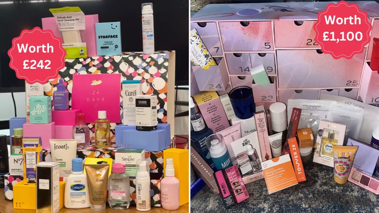 The best value beauty advent calendars for 2024 with up to £865 of savings