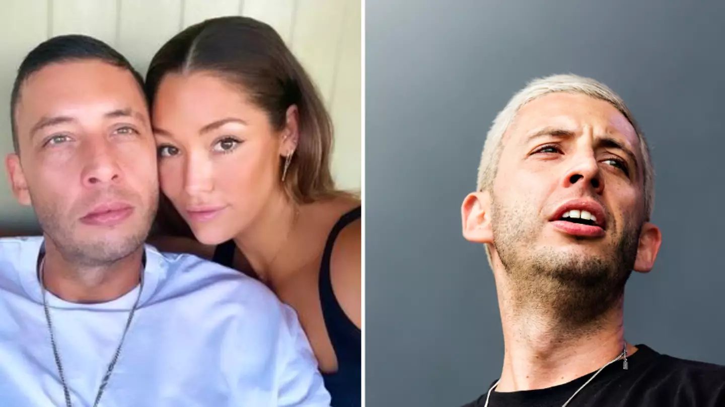 Example shares sad post to announce split from wife after 11 years together