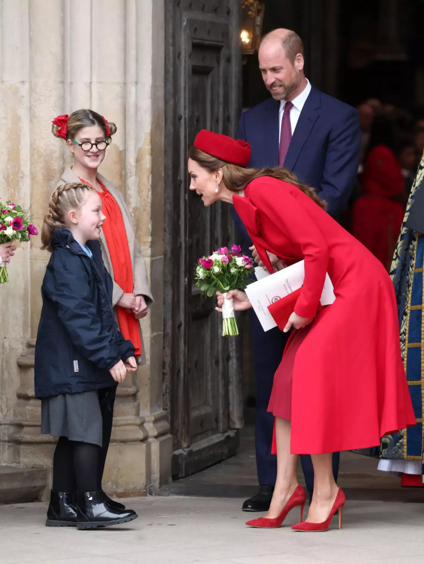 Kate Middleton and Prince William attended the Commonwealth Day service at Westminster Abbey on Monday (10 March) (Chris Jackson / Staff / Getty Images)