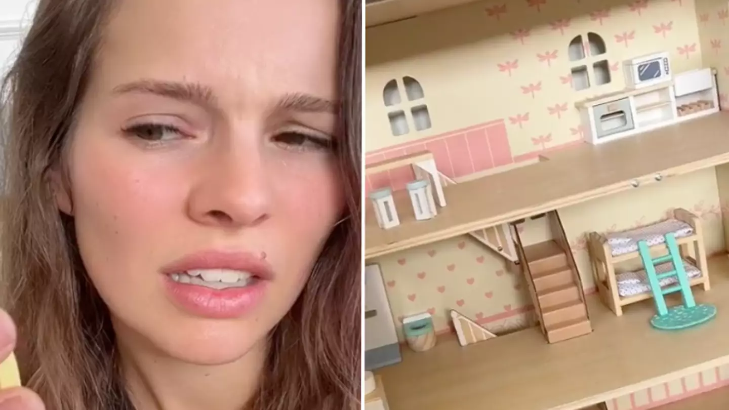 Mum shocked after finding controversial item in daughter's playhouse