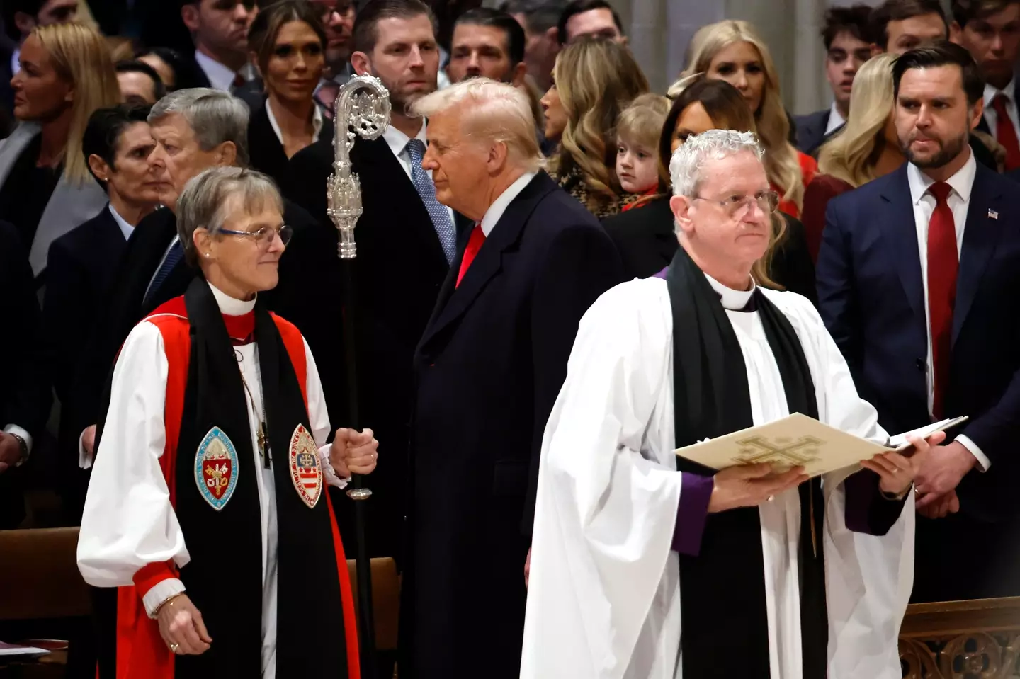 Budde conducted a service yesterday (21 Jan) (Chip Somodevilla/Getty Images)