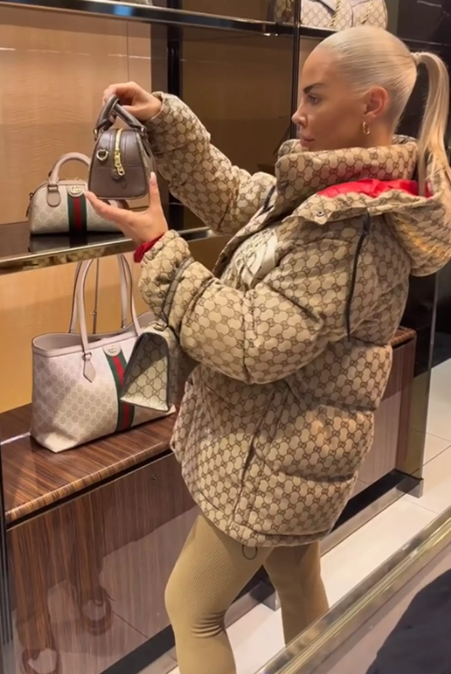 This Dubai based housewife regularly shares her shopping trips online.