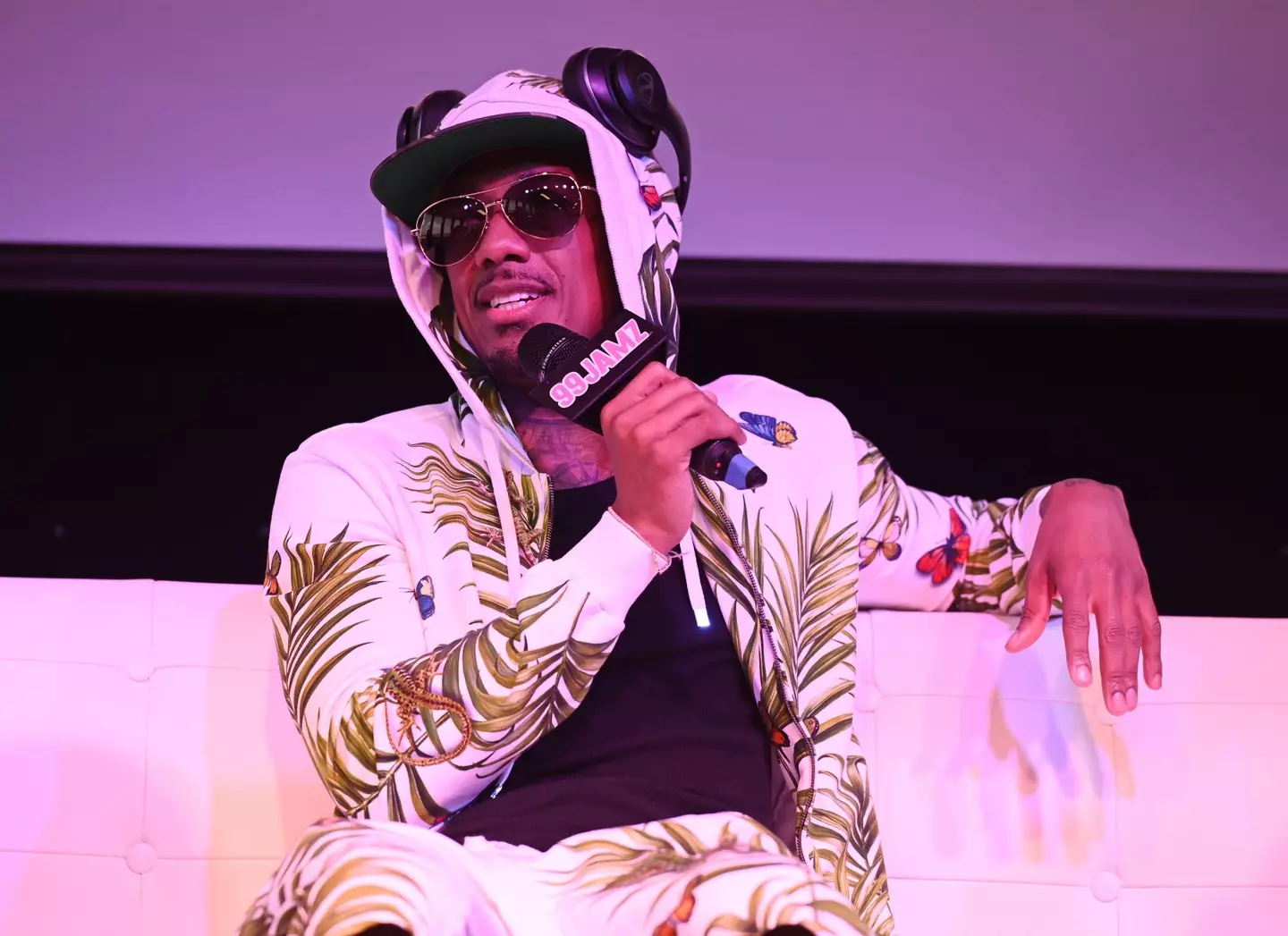 Nick Cannon is ignoring negativity about his family.