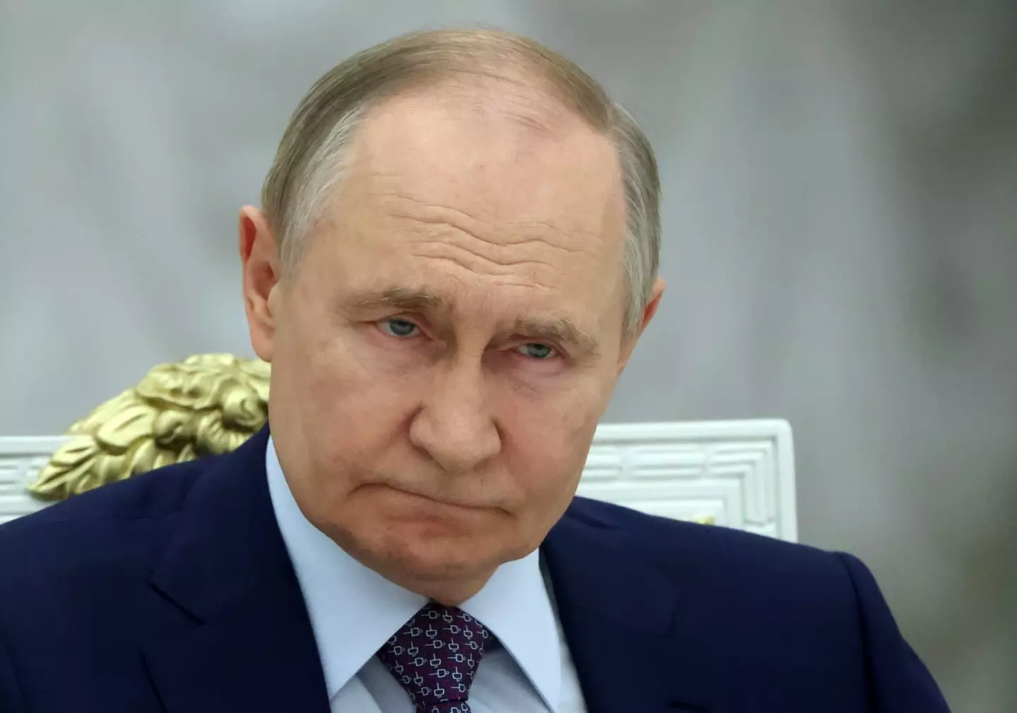 Russian leader Vladimir Putin reportedly received a threat from Donald Trump (Contributor/Getty Image)