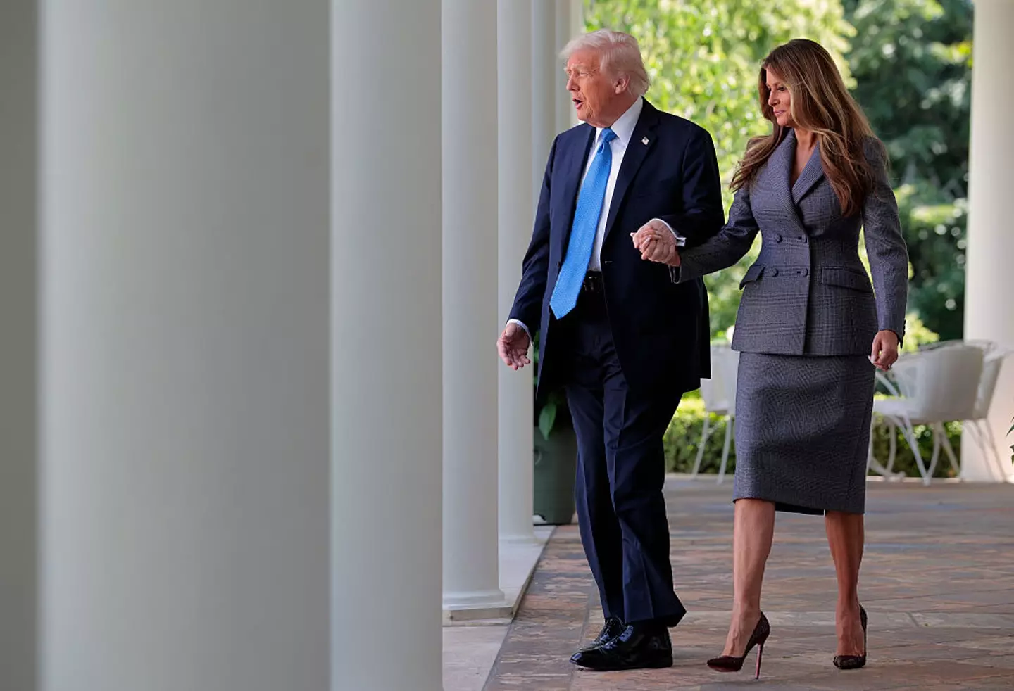 All eyes are on Donald Trump's legs (Chip Somodevilla/Getty Images)