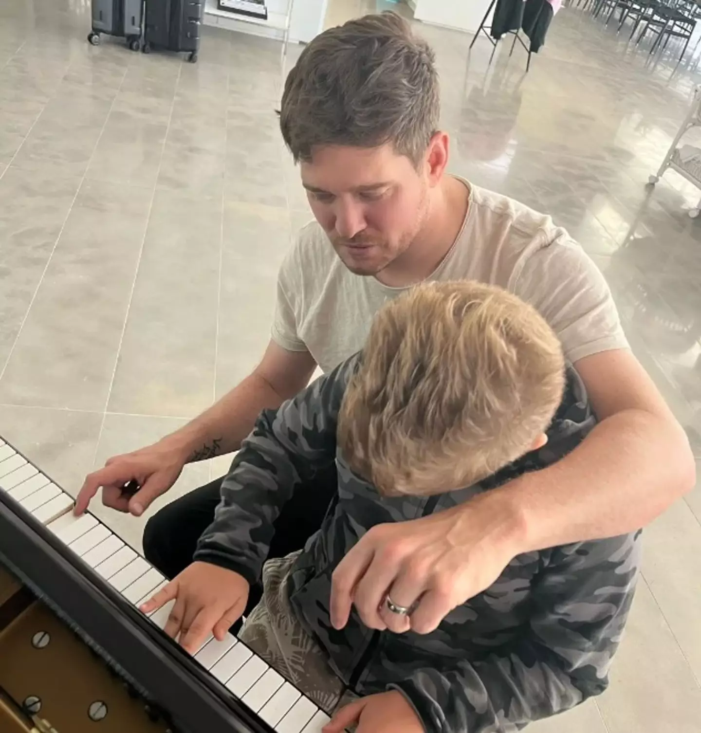 Michael Bublé has opened up about the way his son's cancer diagnosis changed him.