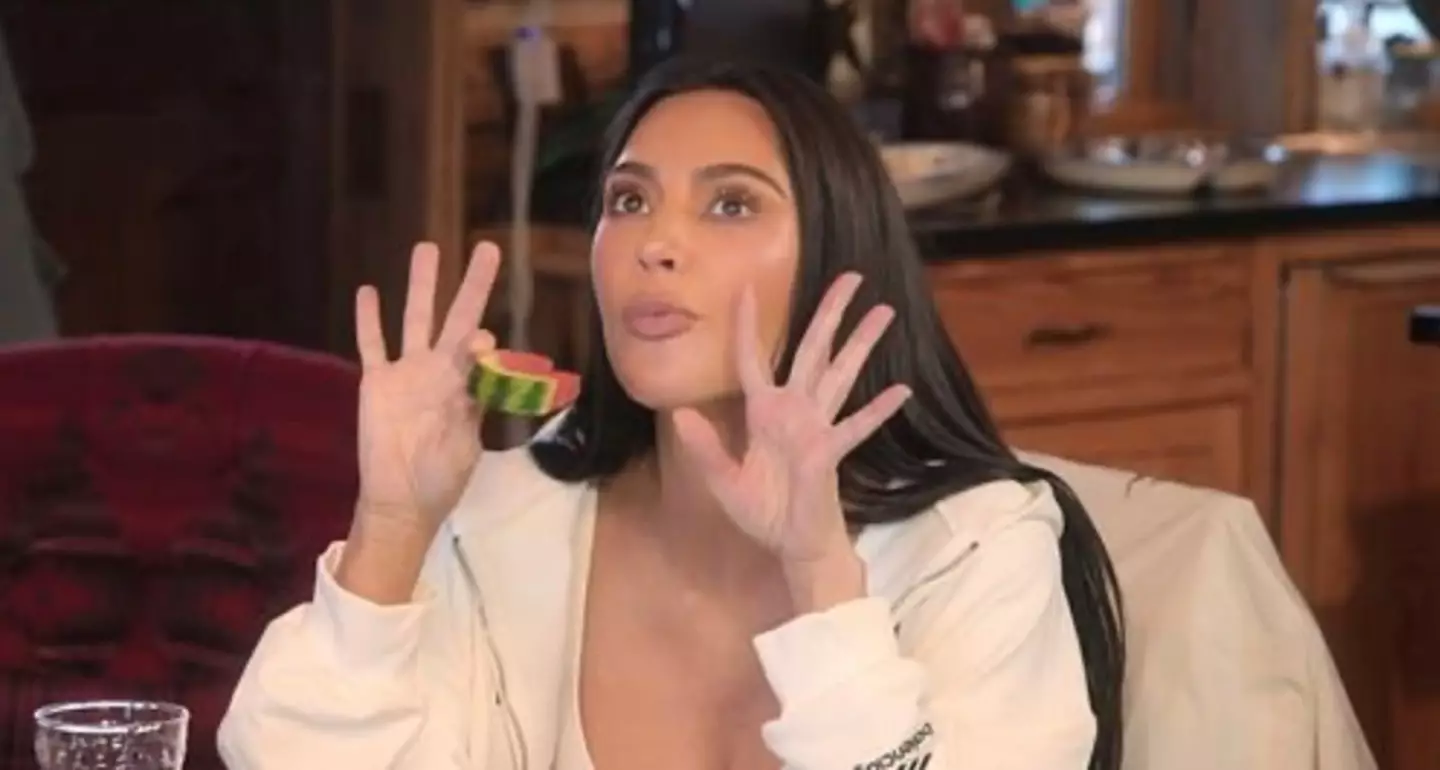 Kim expressed concern over her apparently deteriorating eyesight. (Hulu/The Kardashians)
