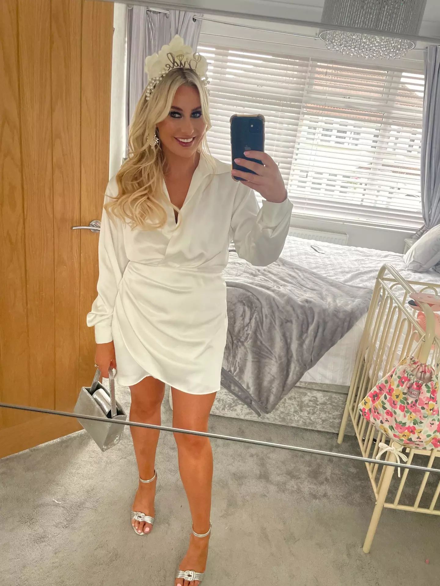 The mum-of-two had no symptoms prior to her cancer diagnosis.