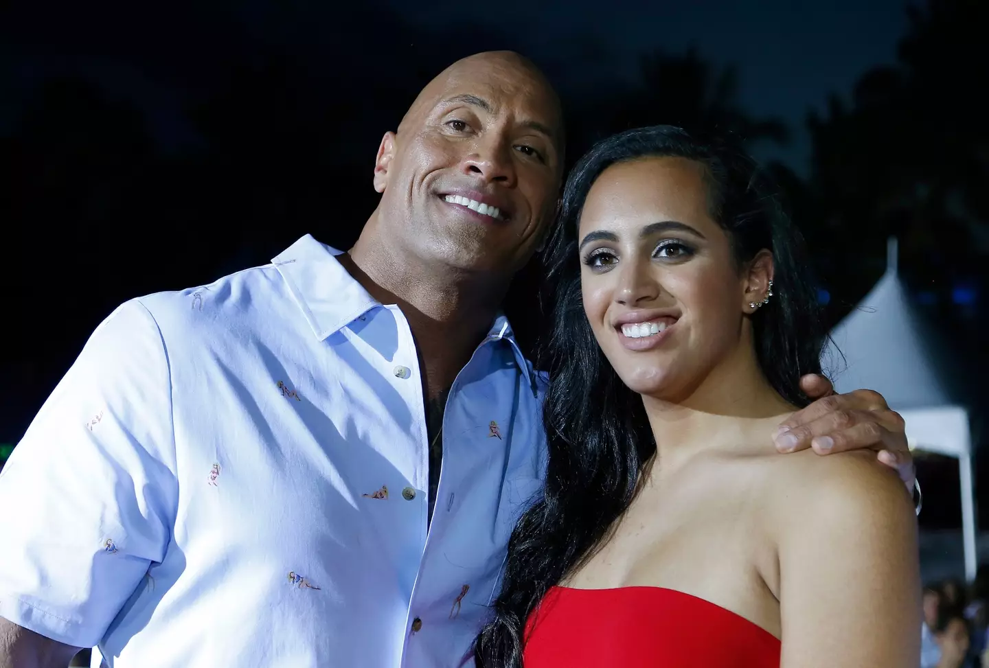 Dwayne 'The Rock' Johnson's oldest daughter, Simone, has just confirmed her new relationship (RHONA WISE/AFP via Getty Images)