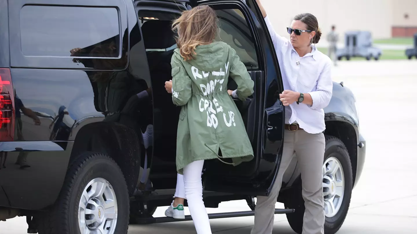 Reason why Melania Trump wore controversial 'I don't care' jacket to visit detained children
