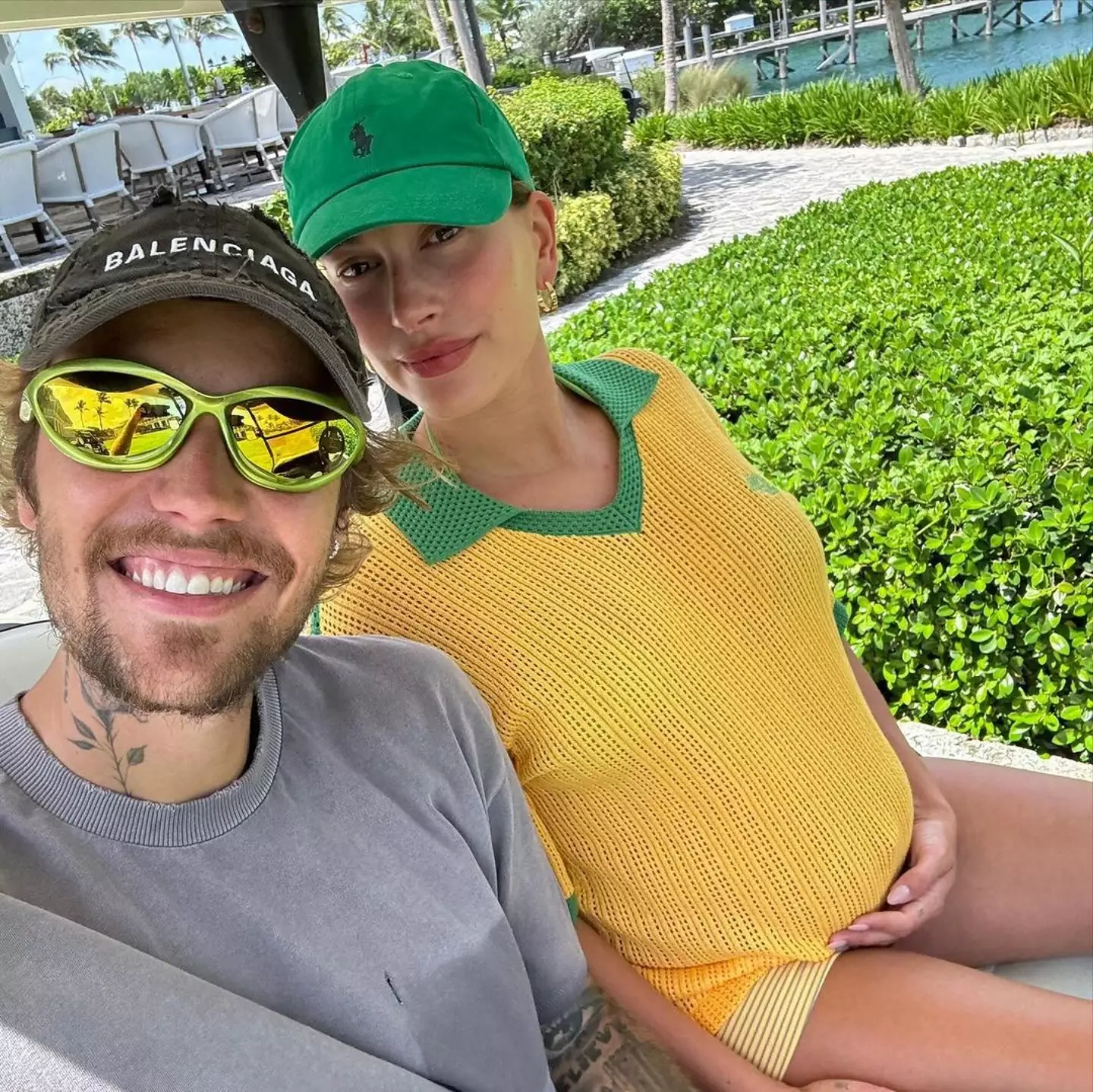 The happy couple announced their pregnancy back in May (Instagram/@justinbieber)