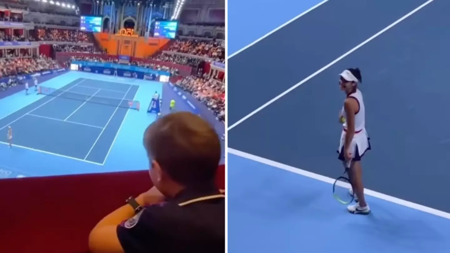 Adorable Moment Emma Raducanu Gets Proposed To During Match