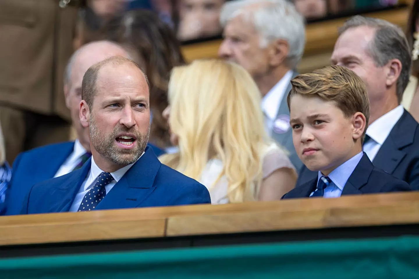 Photo of Diana and William at Wimbledon sparks conspiracy theory over ' detail'
