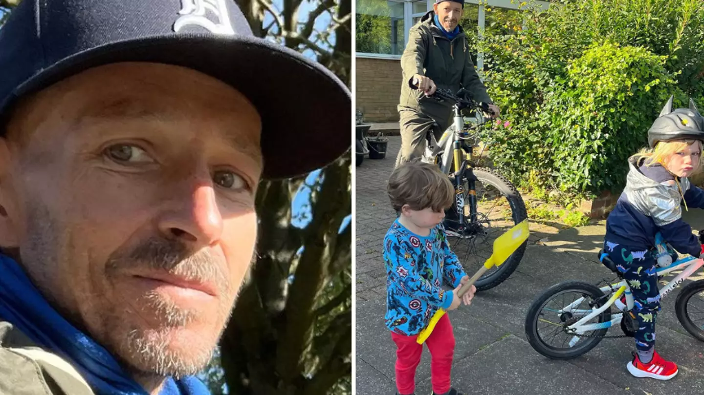 Jonnie Irwin shares heartwarming post of ‘last ever ride’ to nursery with son