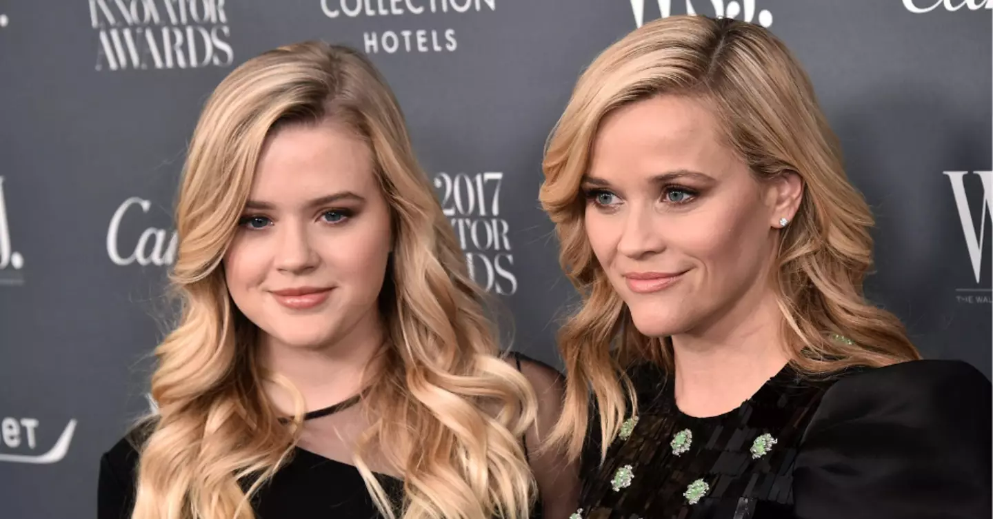 Reese Witherspoon and her daughter are like carbon copies of each other.