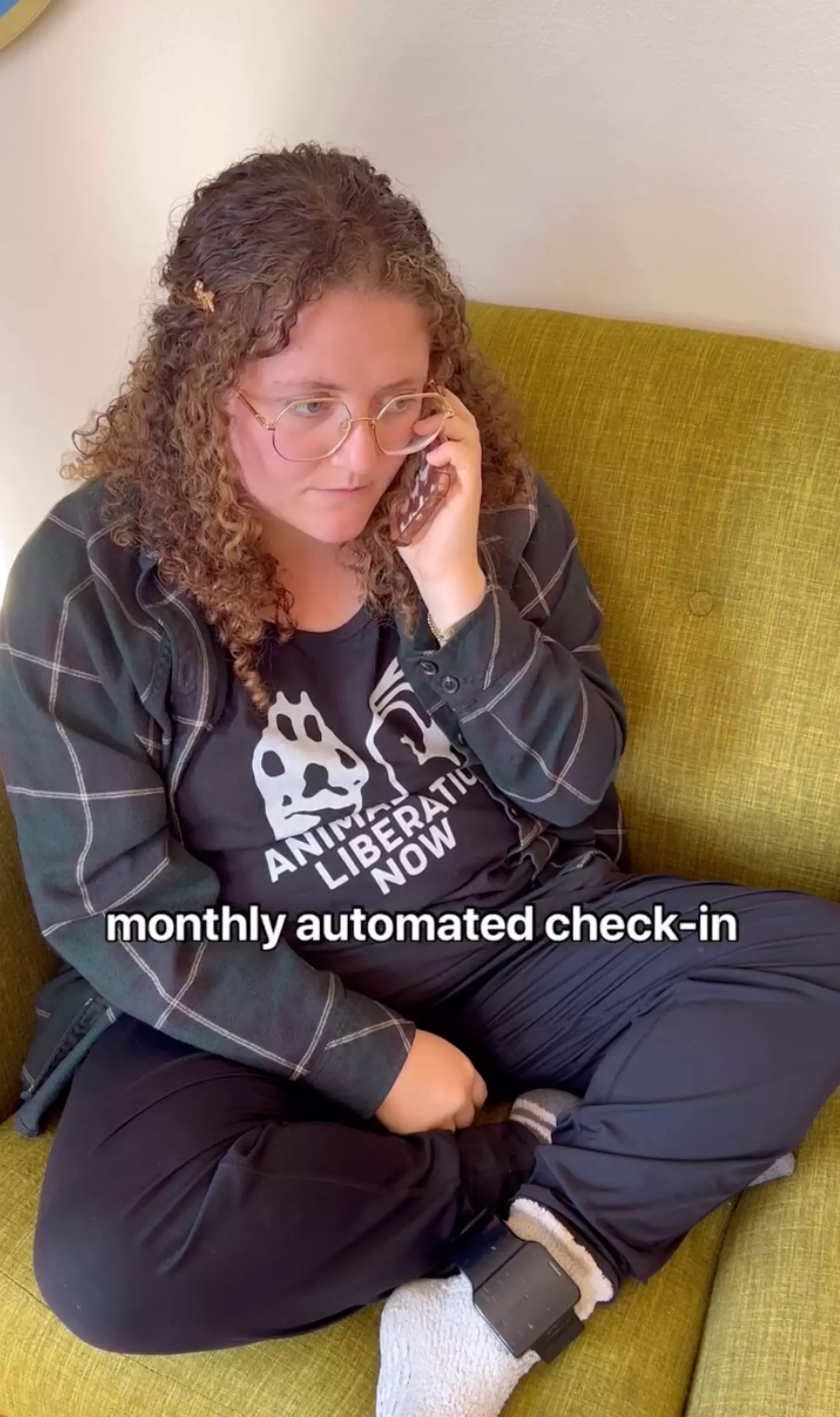 The activist has lifted the lid on five restrictions of an ankle tag (Instagram/@zoe_rooster)