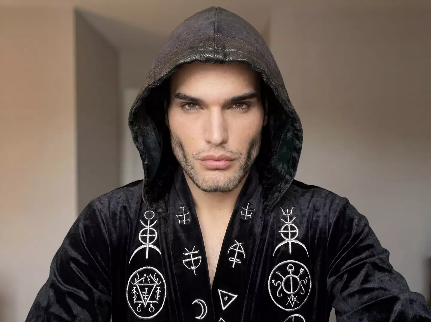 The 'Living Nostradamus' is back with seven new spooky AI predictions (Supplied)