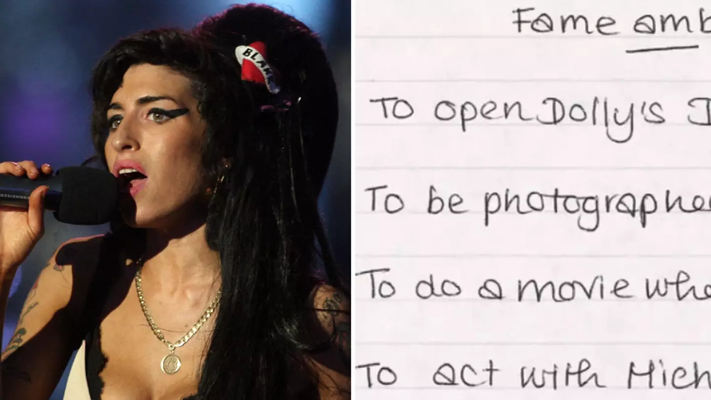 Amy Winehouse’s diary revealed one heartbreaking request she had before she died