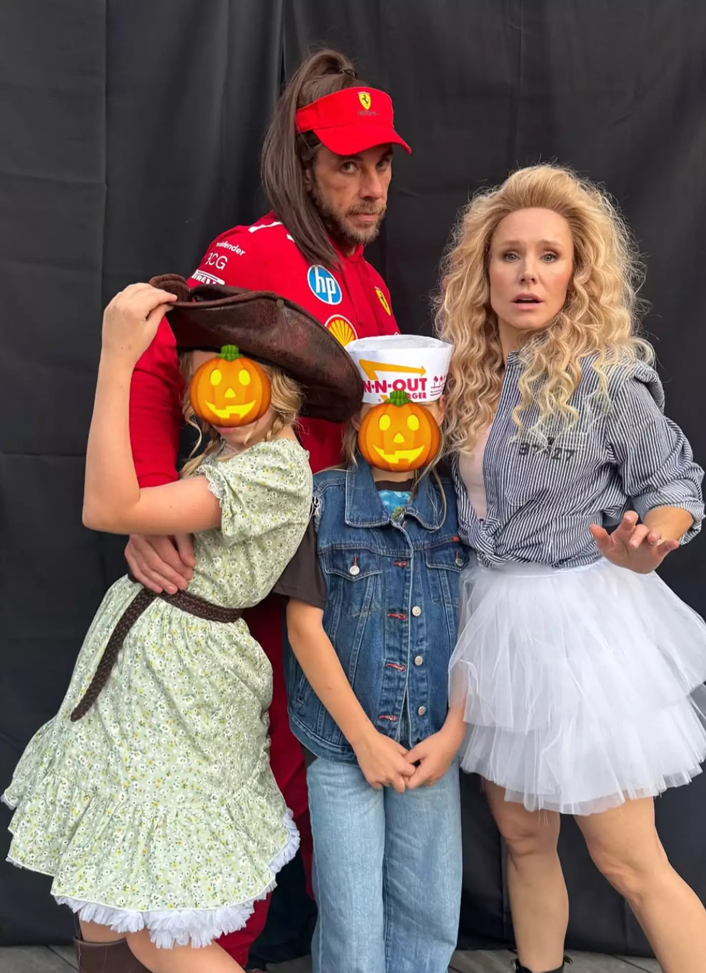 The couple share two daughters (Instagram/@kristenanniebell)