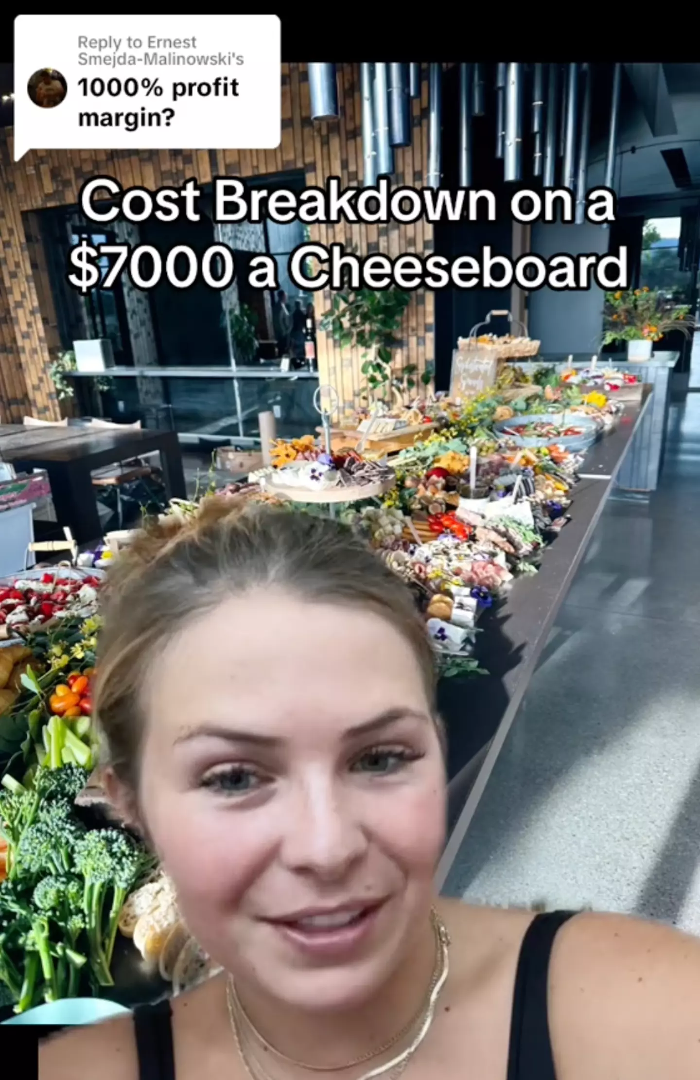 The business owner behind Sophisticated Spreads broke down each and every item in her £5.5k cheese board.