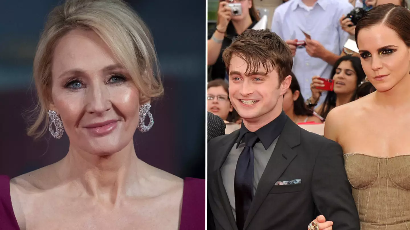JK Rowling claimed she would 'never forgive' Harry Potter stars Daniel Radcliffe and Emma Watson