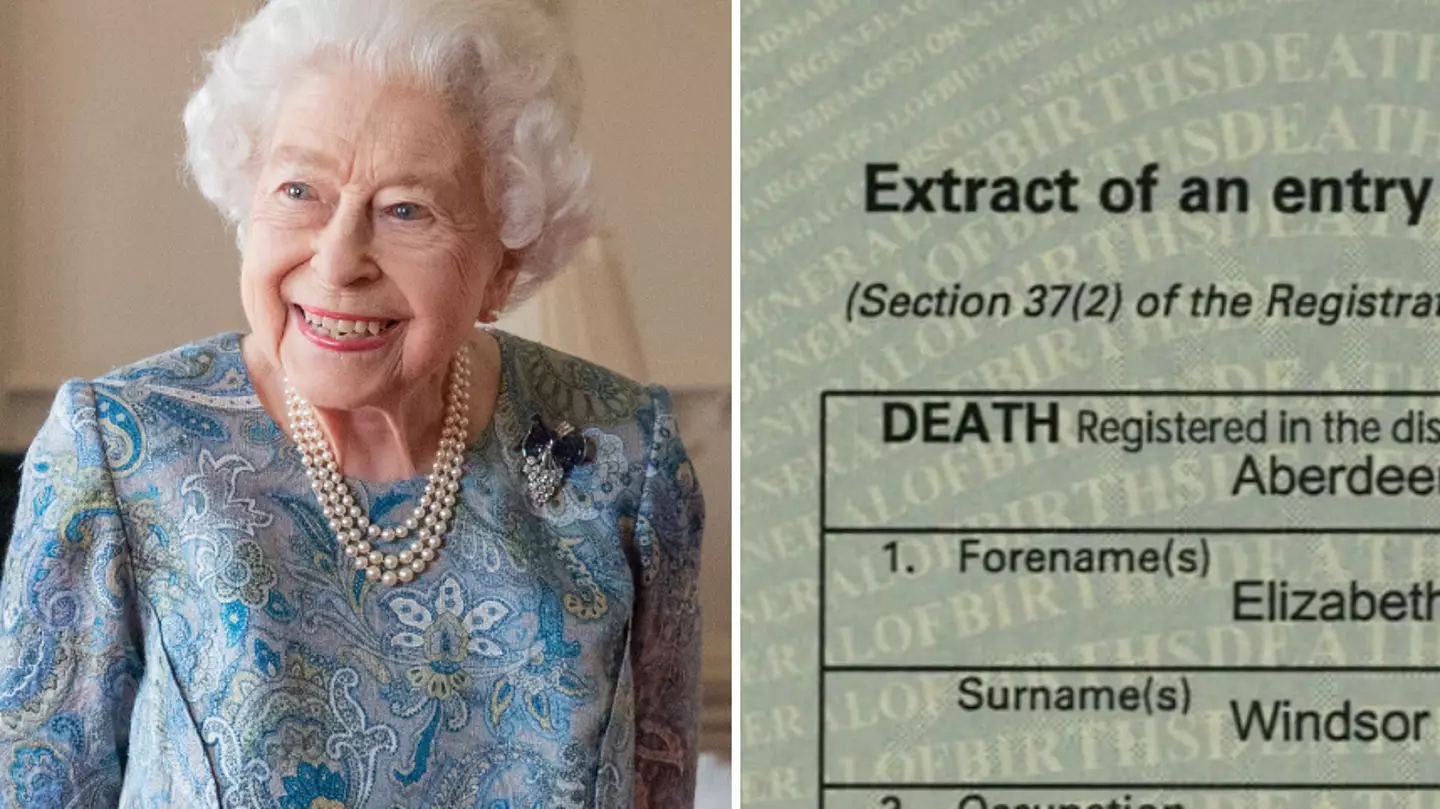 Most people only found out Queen’s real name and occupation when her death certificate was released