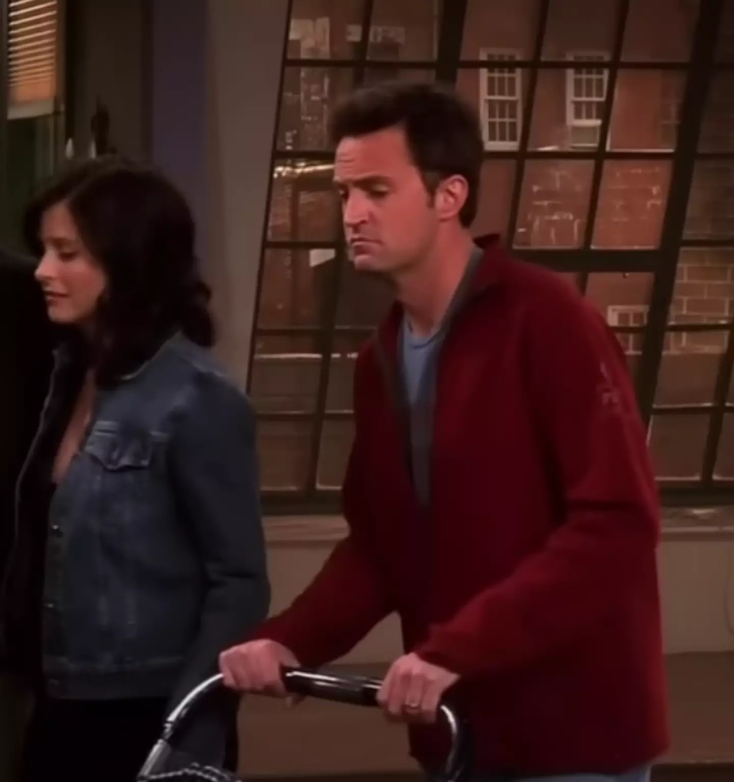 Fans are remembering Matthew Perry's last line on Friends.