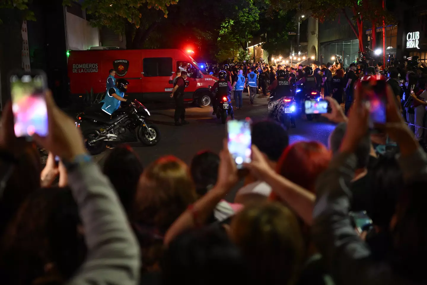 Four members of hotel staff were arrested after Payne died (LUIS ROBAYO/AFP via Getty Images)