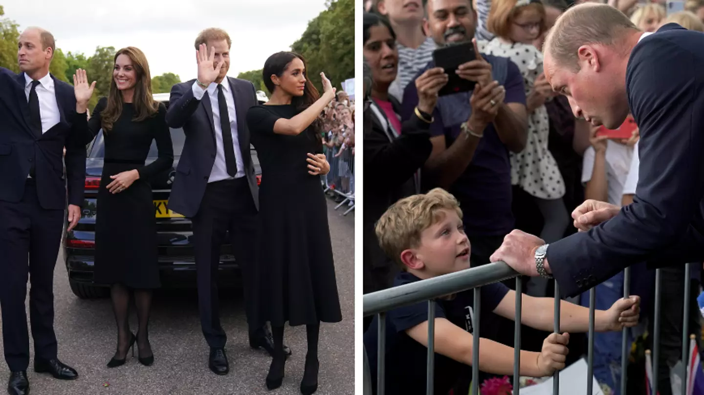 Royal photographer shares why Prince William invited Harry and Meghan Markle to meet well-wishers